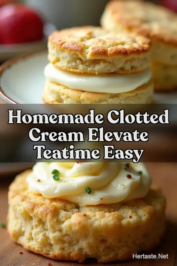 Homemade Clotted Cream Elevate Teatime Easy