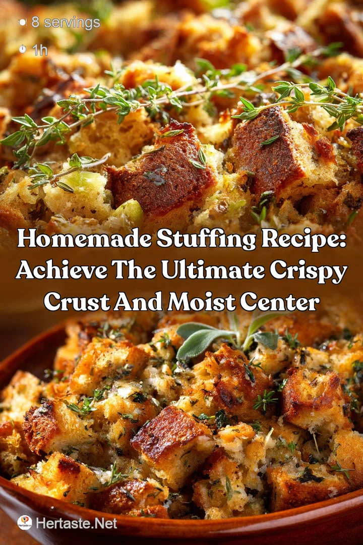 Homemade Stuffing Recipe: Achieve the Ultimate Crispy Crust and Moist Center