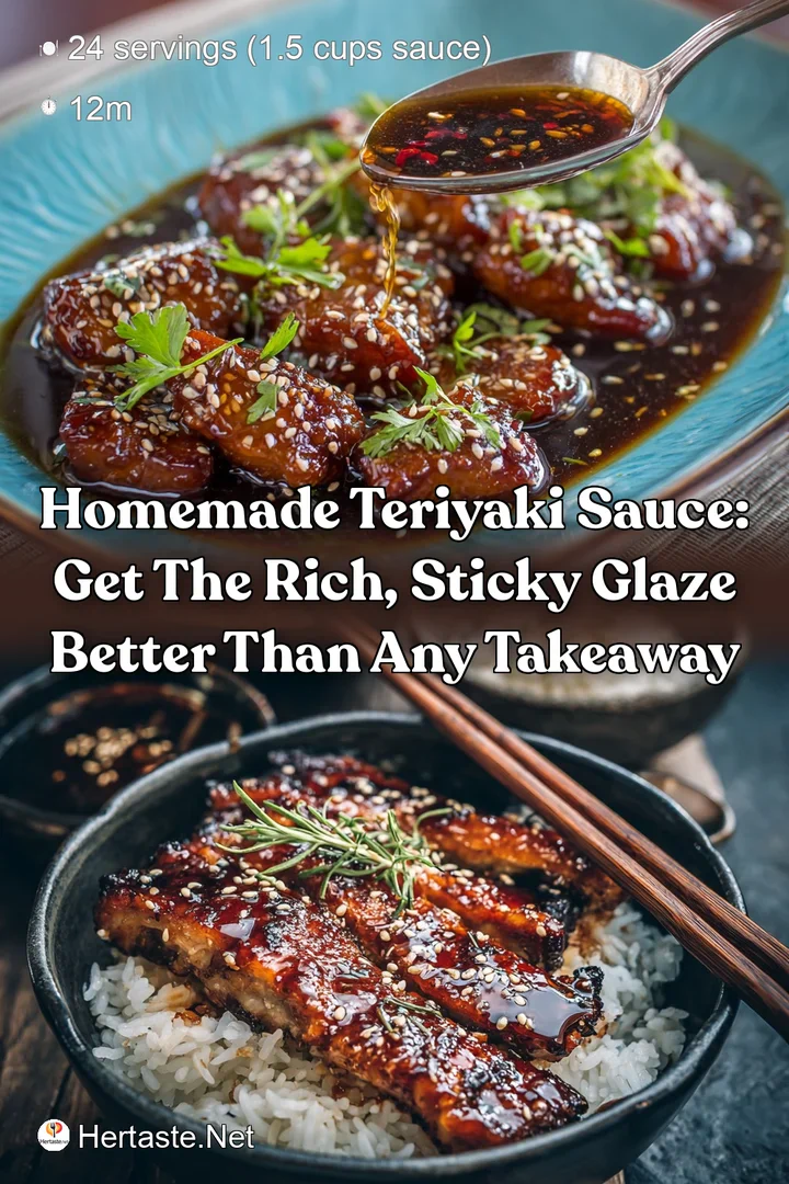 Homemade Teriyaki Sauce: Get the Rich Sticky Glaze Better Than Any Takeaway