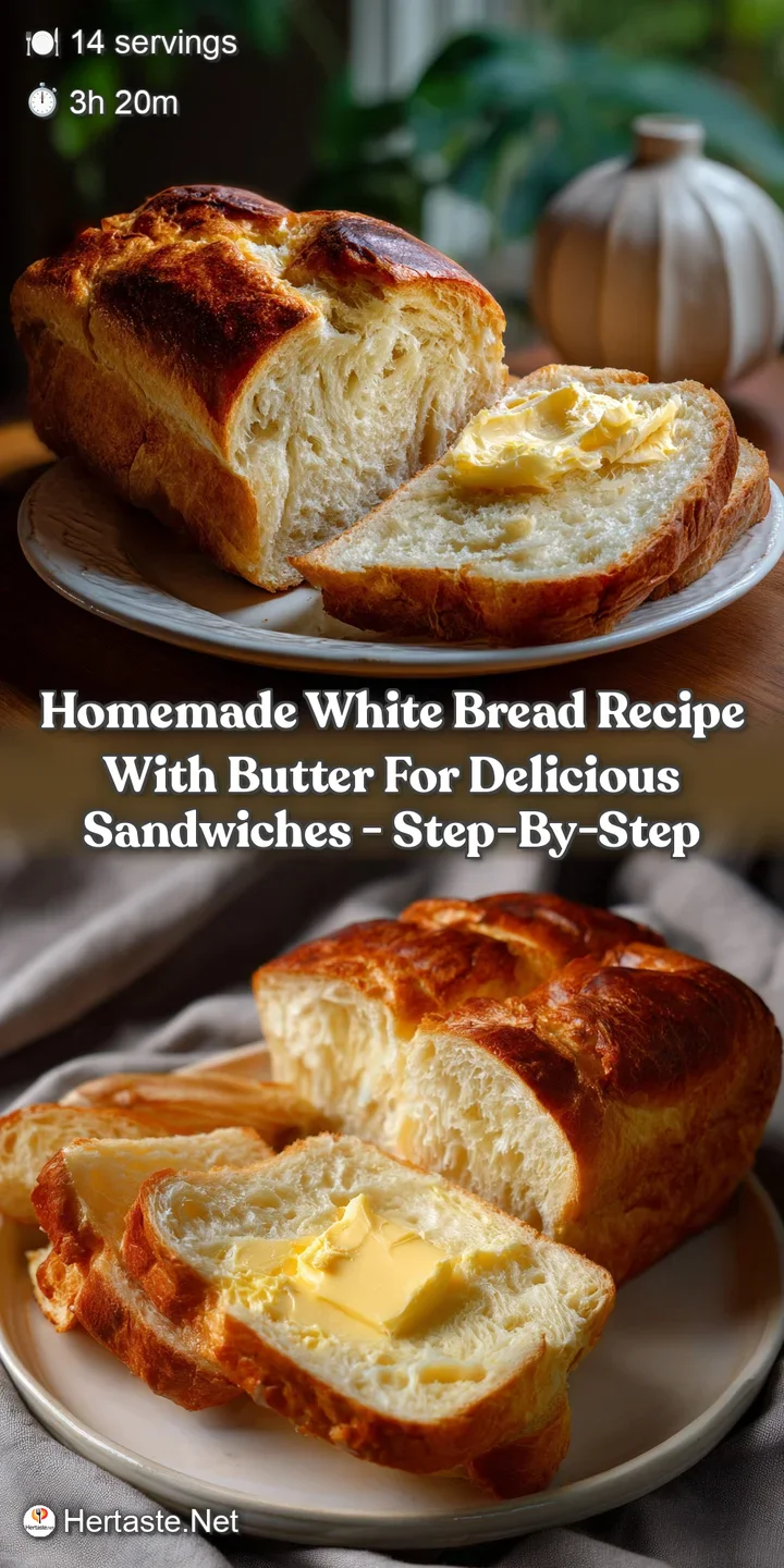 Close-up of a torn piece of soft white bread, showing a delicate, pillowy texture. Butter glistening, suggesting warmth an...