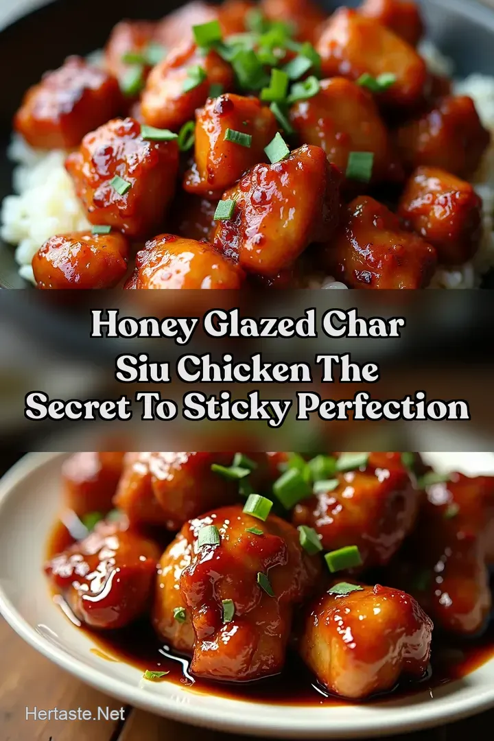Honey Glazed Char Siu Chicken The Secret to Sticky Perfection