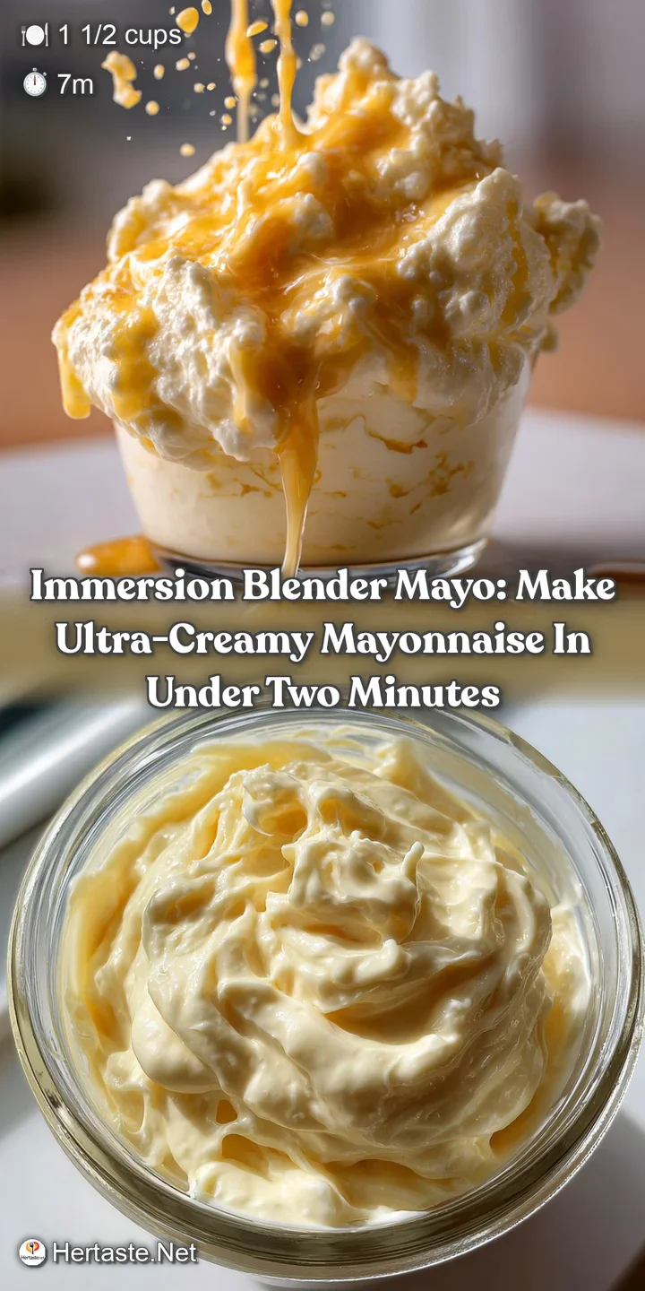 Immersion Blender Mayo: Make Ultra-Creamy Mayonnaise in Under Two Minutes