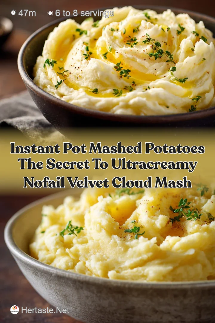 Instant Pot Mashed Potatoes The Secret to UltraCreamy NoFail Velvet Cloud Mash