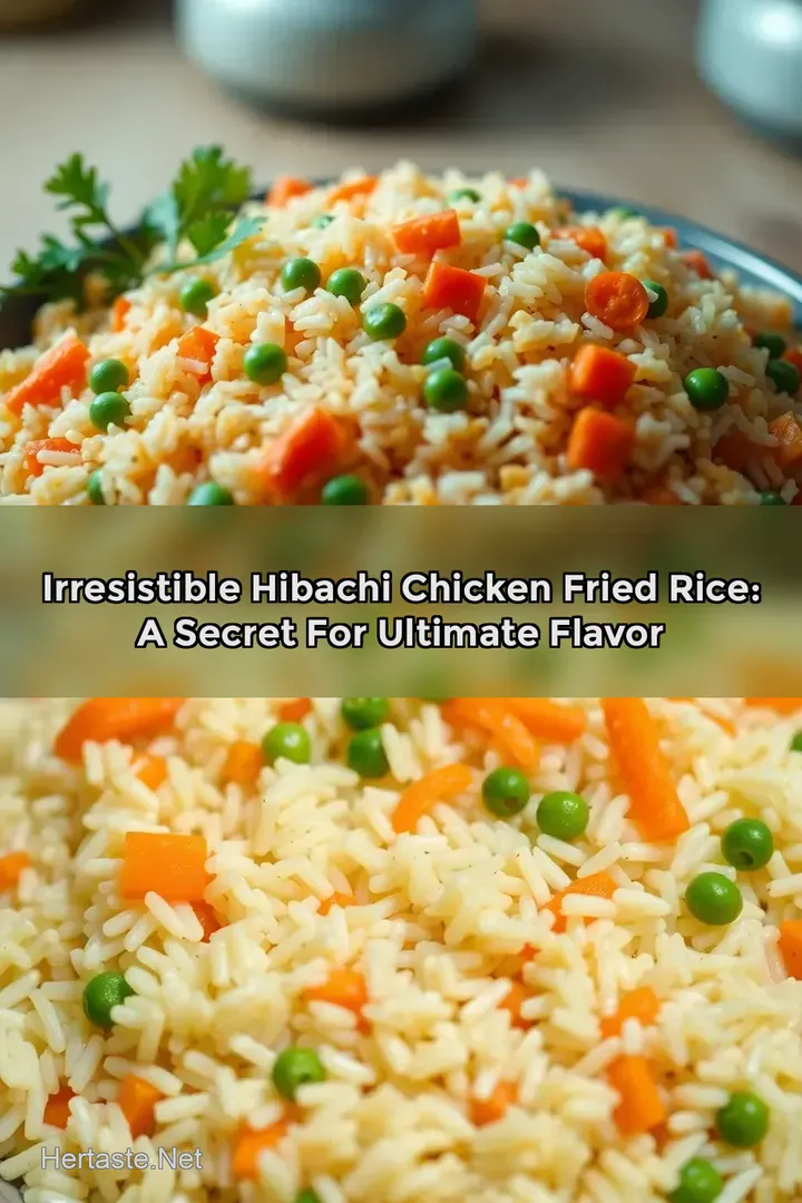 Irresistible Hibachi Chicken Fried Rice: A Secret for Ultimate Flavor