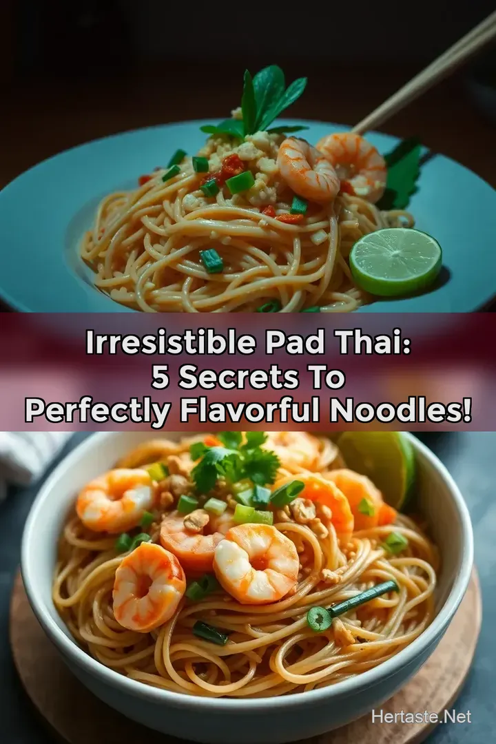 Irresistible Pad Thai: 5 Secrets to Perfectly Flavorful Noodles!