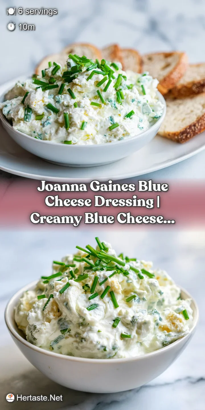 Close-up of a creamy white dressing showing textured blue cheese chunks and a glossy, rich, velvety consistency.