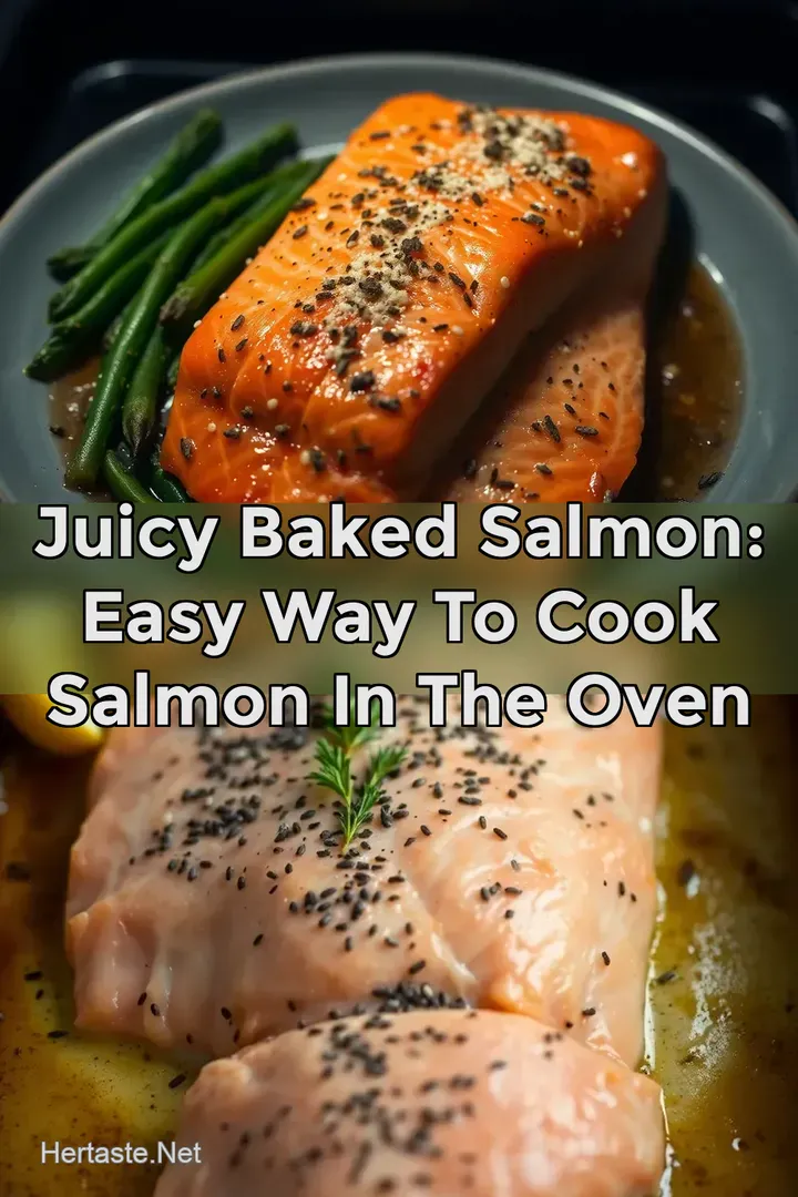 Juicy Baked Salmon: Easy Way To Cook Salmon In The Oven