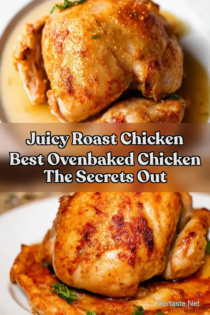 Juicy Roast Chicken Best OvenBaked Chicken The Secrets Out