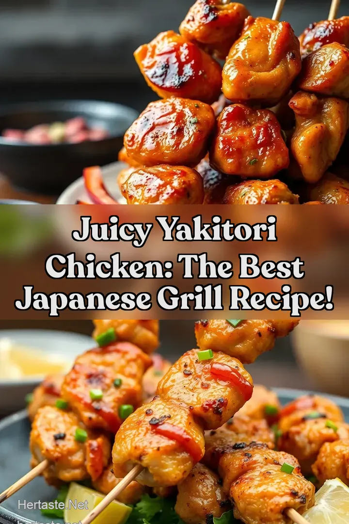 Juicy Yakitori Chicken: The Best Japanese Grill Recipe!