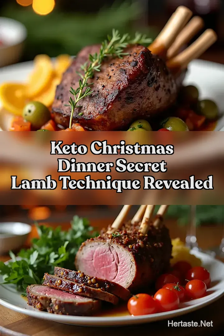 Keto Christmas Dinner Secret Lamb Technique Revealed