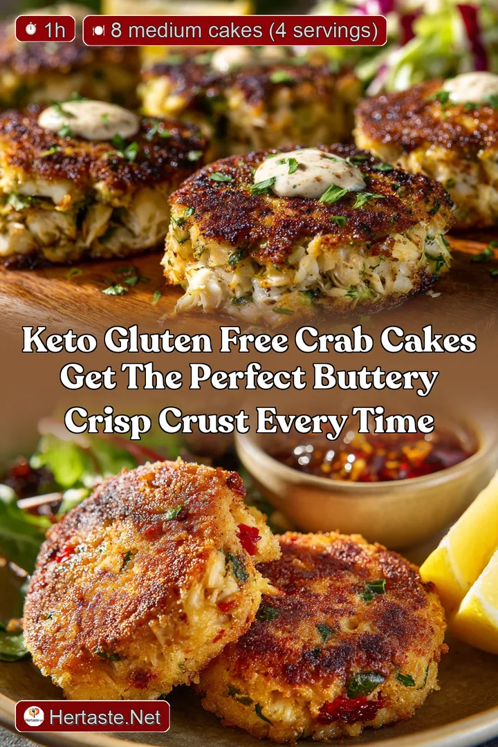 Keto Gluten Free Crab Cakes Get the Perfect Buttery Crisp Crust Every Time