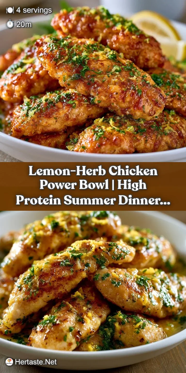 Close-up of juicy, golden-brown chicken breast paired with crisp cherry tomatoes and fluffy, seasoned quinoa.