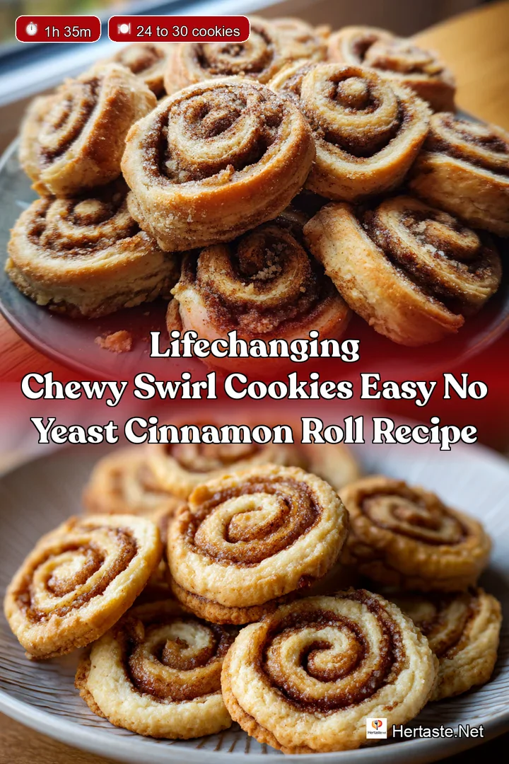 LifeChanging Chewy Swirl Cookies Easy No Yeast Cinnamon Roll Recipe