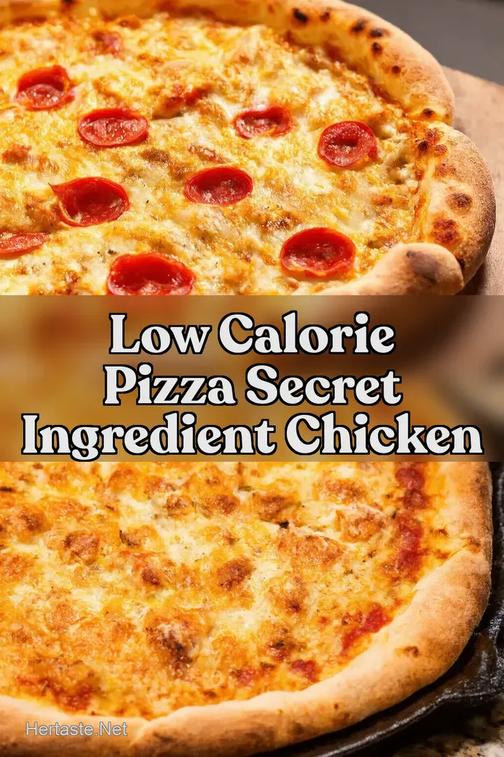 Low Calorie Pizza Secret Ingredient Chicken