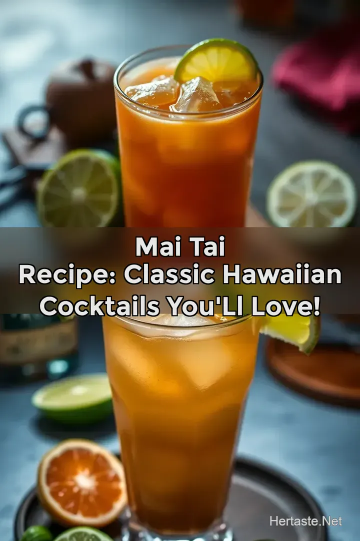 Mai Tai Recipe: Classic Hawaiian Cocktails You ll Love!