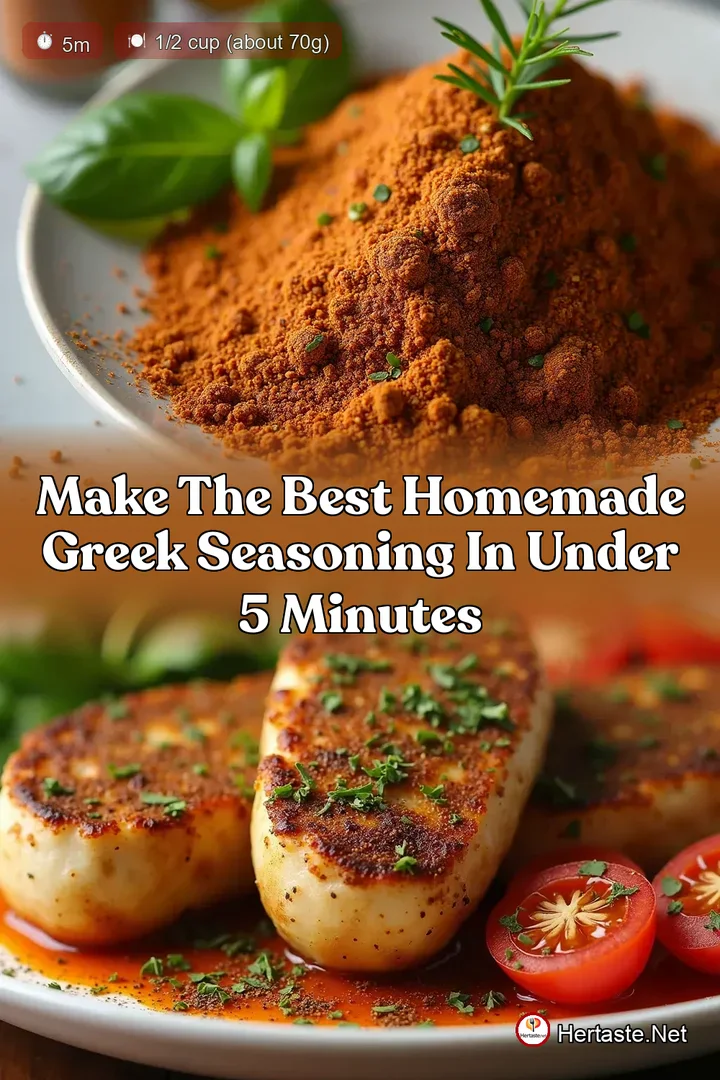 Make the Best Homemade Greek Seasoning in Under 5 Minutes