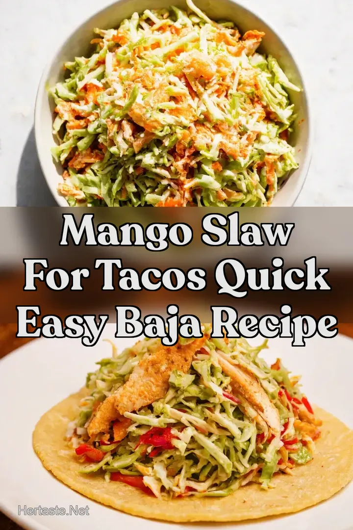 Mango Slaw For Tacos Quick Easy Baja Recipe