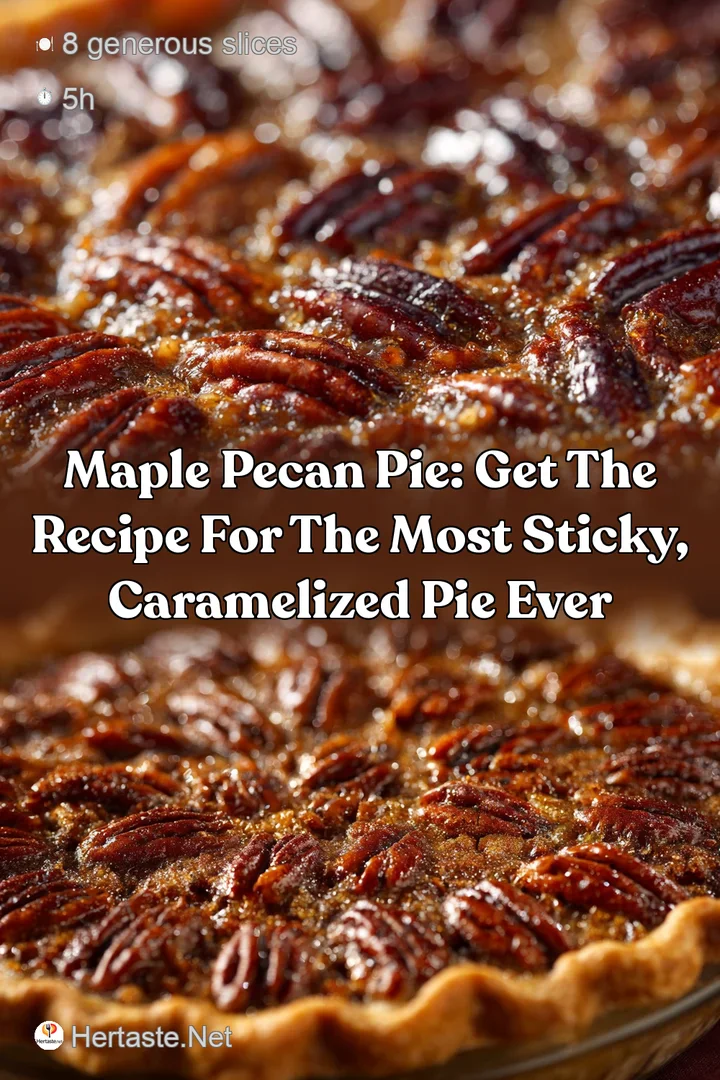 Maple Pecan Pie: Get the Recipe for the Most Sticky Caramelized Pie Ever