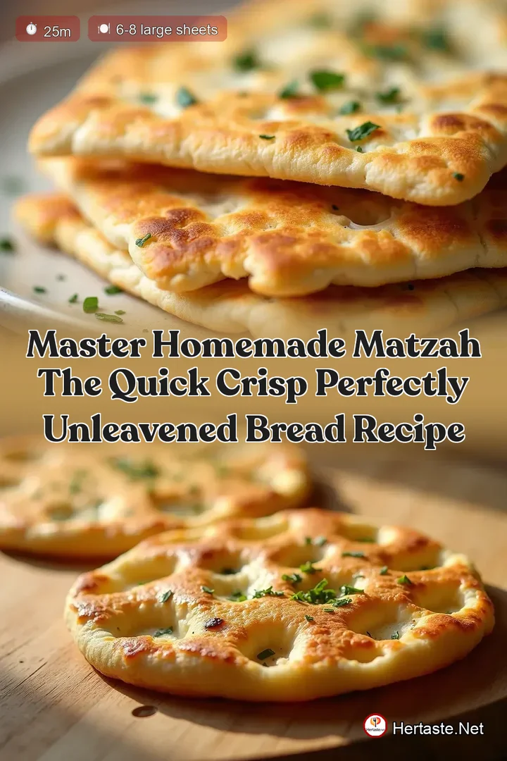 Master Homemade Matzah The Quick Crisp Perfectly Unleavened Bread Recipe