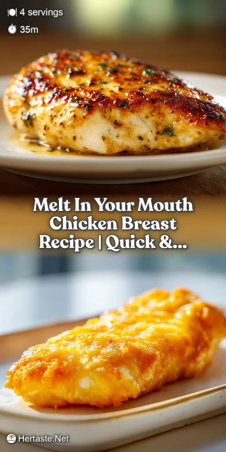 Close-up of tender chicken, its surface glistening with savory juices. The slightly crisped edges beckon with delicious, m...