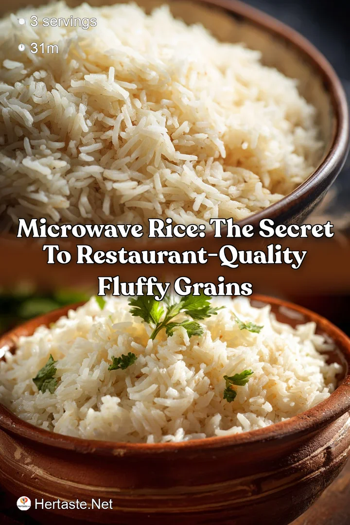 Microwave Rice: The Secret to Restaurant-Quality Fluffy Grains