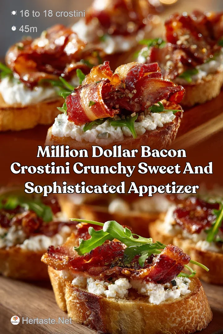 Million Dollar Bacon Crostini Crunchy Sweet and Sophisticated Appetizer