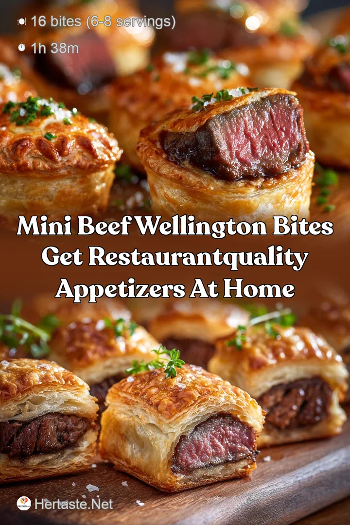 Mini Beef Wellington Bites Get RestaurantQuality Appetizers at Home