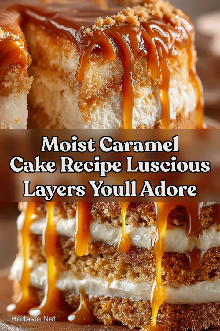 Moist Caramel Cake Recipe Luscious Layers Youll Adore