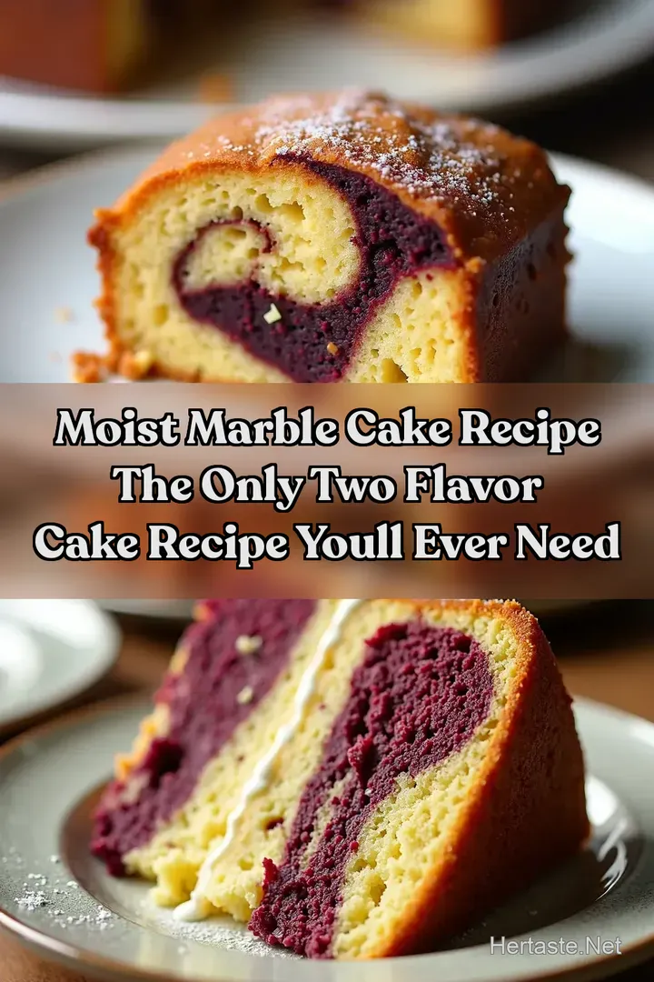 Moist Marble Cake Recipe The Only Two Flavor Cake Recipe Youll Ever Need