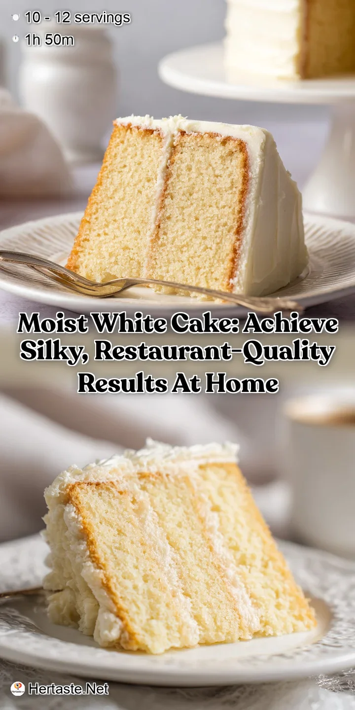 Moist White Cake: Achieve Silky Restaurant-Quality Results At Home