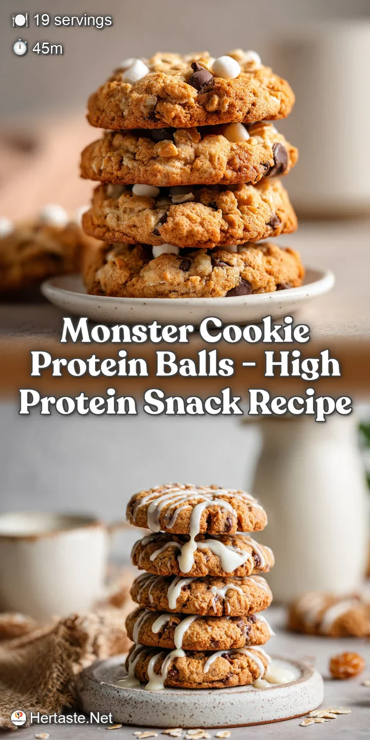 Close-up of a chewy protein ball bursting with chocolate chips and colorful candy pieces. Visible oat texture. Soft, tempt...