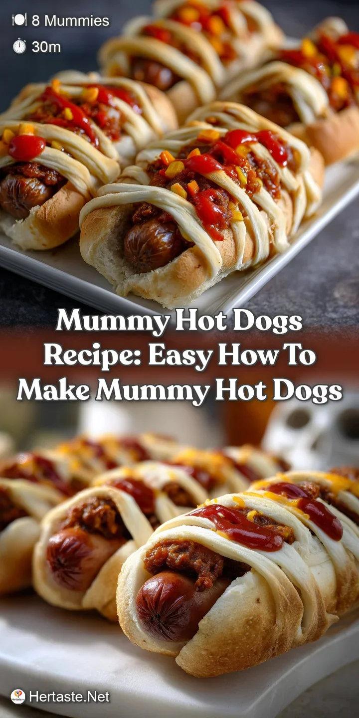 Mummy Hot Dogs Recipe: Easy How To Make Mummy Hot Dogs