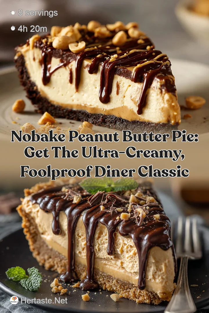 NoBake Peanut Butter Pie: Get the Ultra-Creamy Foolproof Diner Classic