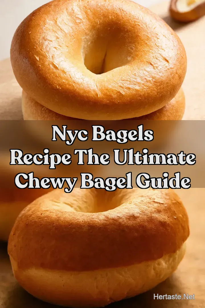 NYC Bagels Recipe The Ultimate Chewy Bagel Guide