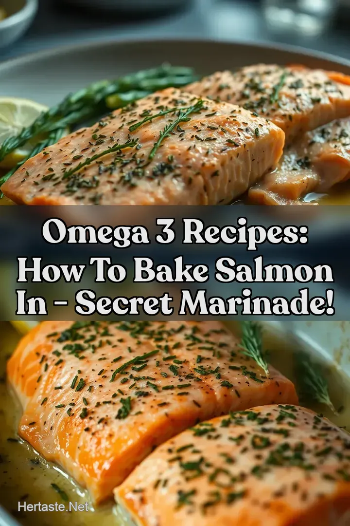 Omega 3 Recipes: How To Bake Salmon In - Secret Marinade!
