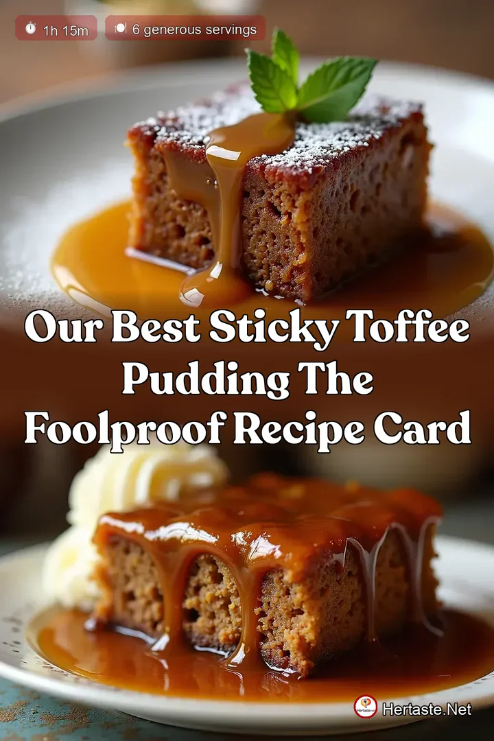 Our Best Sticky Toffee Pudding The Foolproof Recipe Card