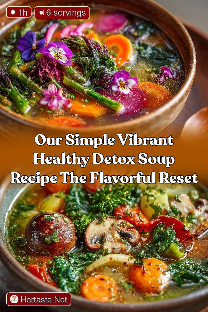 Our Simple Vibrant Healthy Detox Soup Recipe The Flavorful Reset