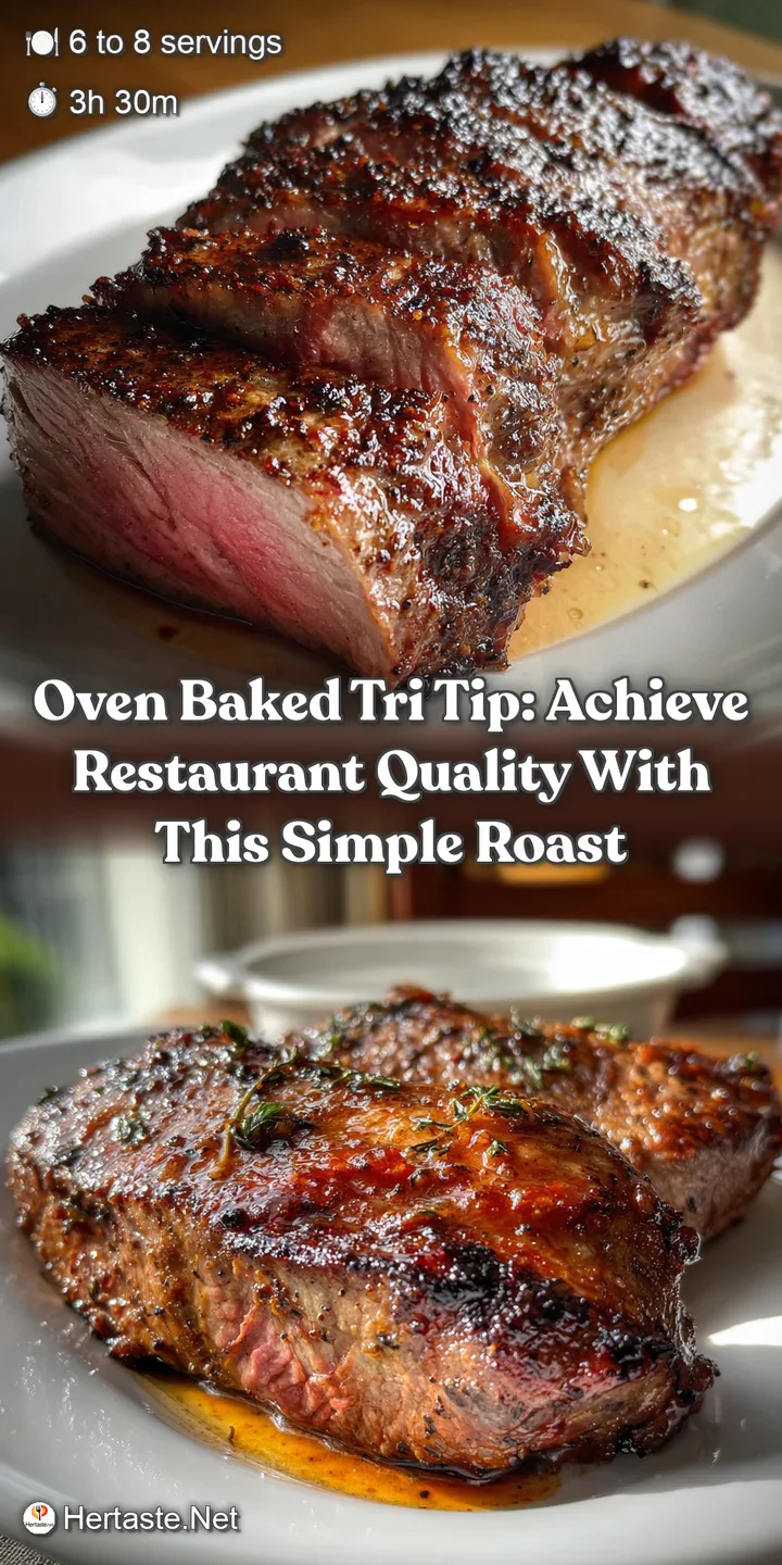 Oven Baked Tri Tip: Achieve Restaurant Quality with This Simple Roast