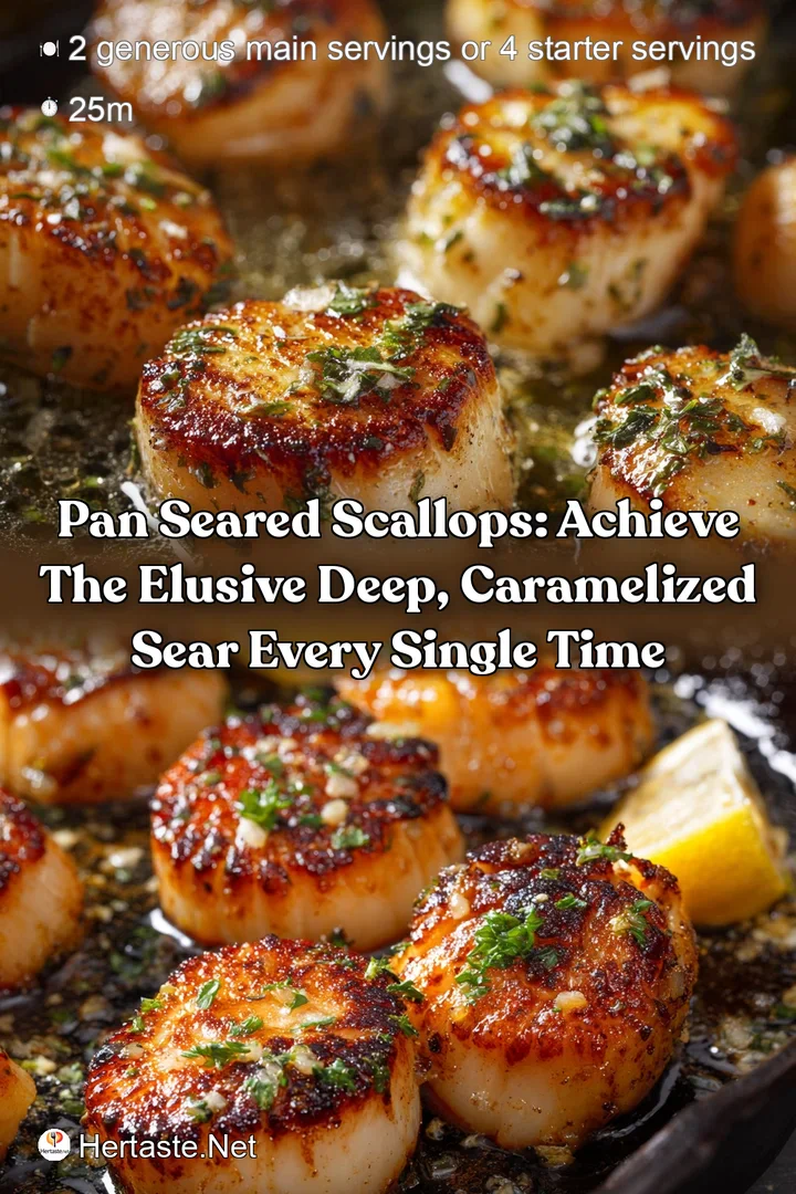 Pan Seared Scallops: Achieve the Elusive Deep Caramelized Sear Every Single Time