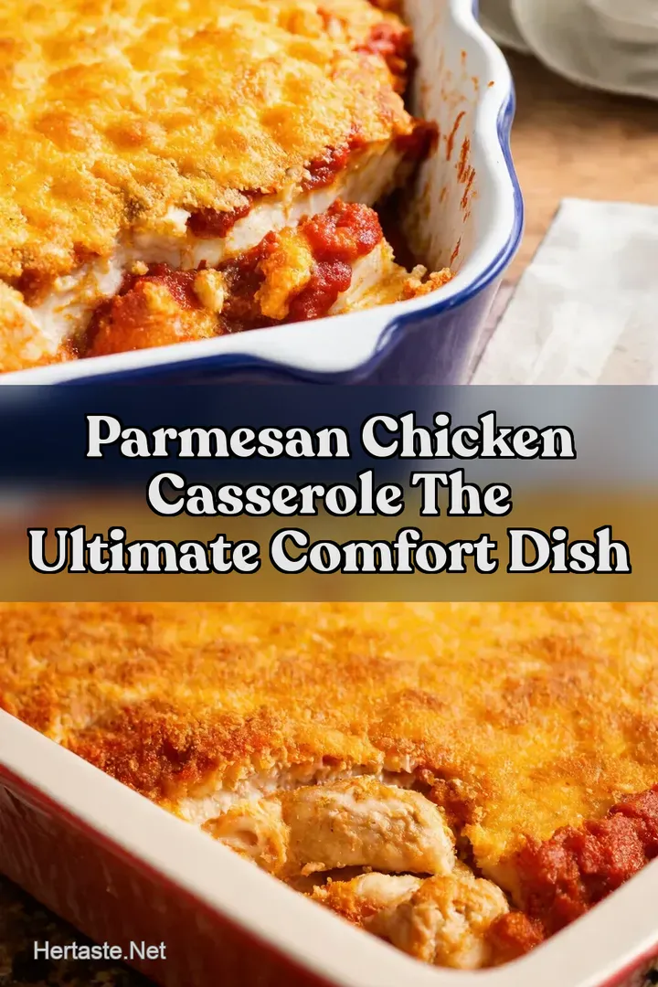 Parmesan Chicken Casserole The Ultimate Comfort Dish