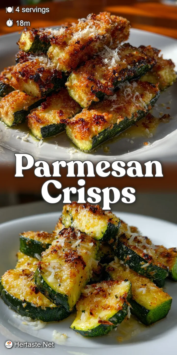 Close-up of bubbling, blistered zucchini in the air fryer, glistening with oil and cheese, showing delightful textures and...