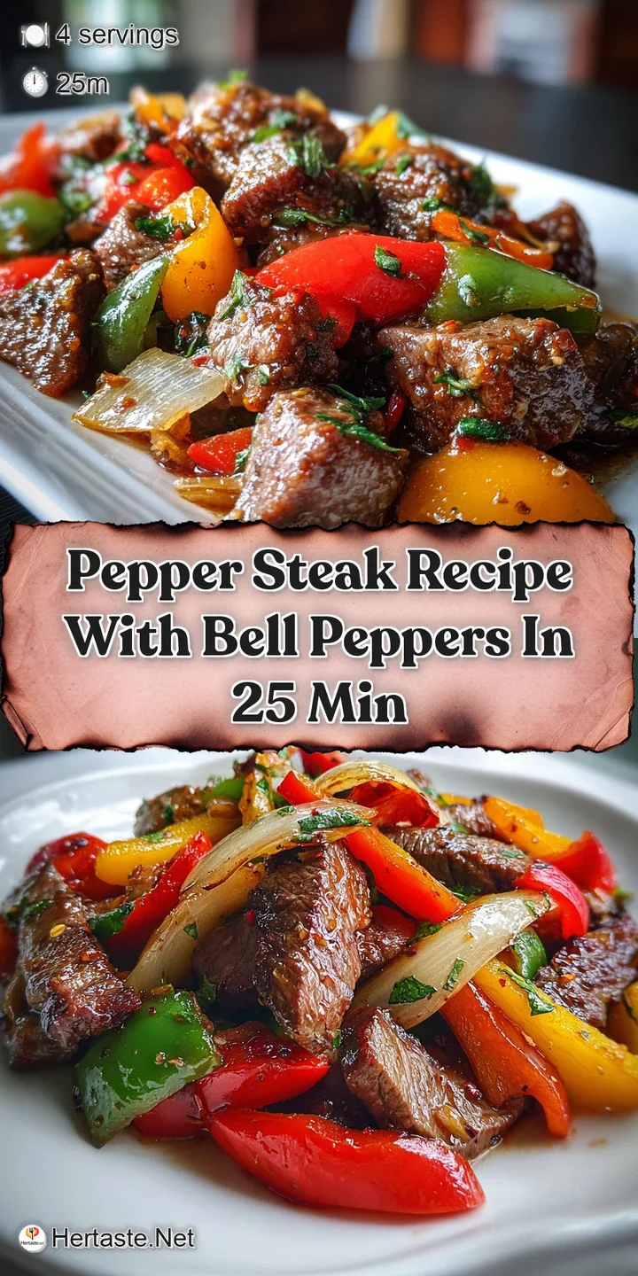 Close-up of tender steak glistening with dark sauce and vibrant peppers, hinting at warmth and savory flavors in every bite.