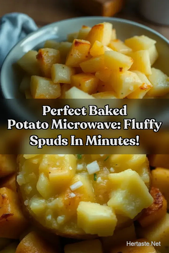 Perfect Baked Potato Microwave: Fluffy Spuds in Minutes!