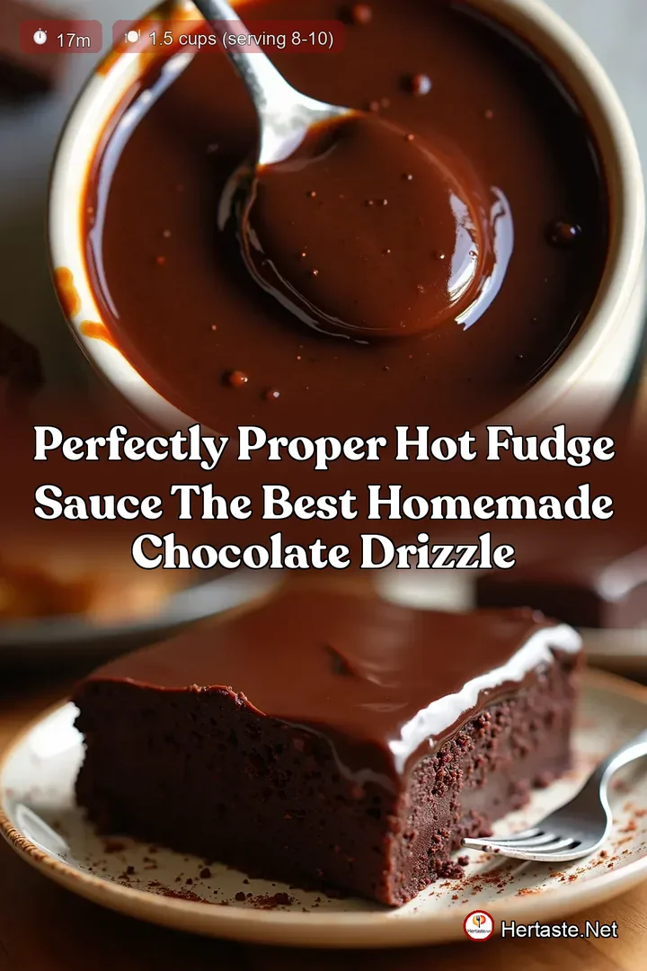 Perfectly Proper Hot Fudge Sauce The Best Homemade Chocolate Drizzle