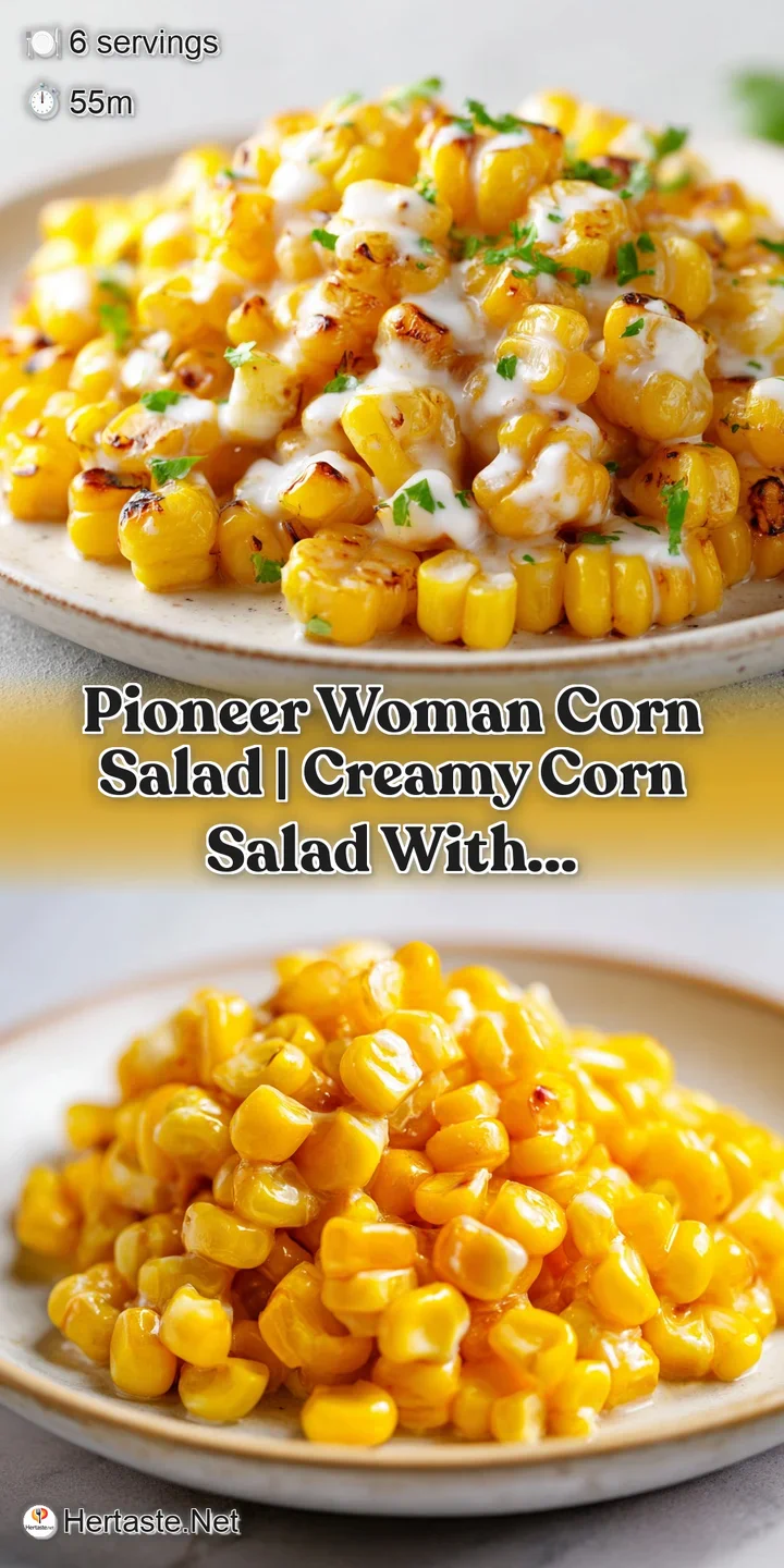 Macro shot of juicy golden corn and crisp red peppers glistening in a thick, creamy white summer dressing.