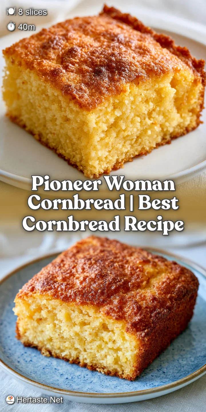 Close-up of steaming golden cornbread with a moist, tender crumb and a perfectly crisp, buttery brown crust.