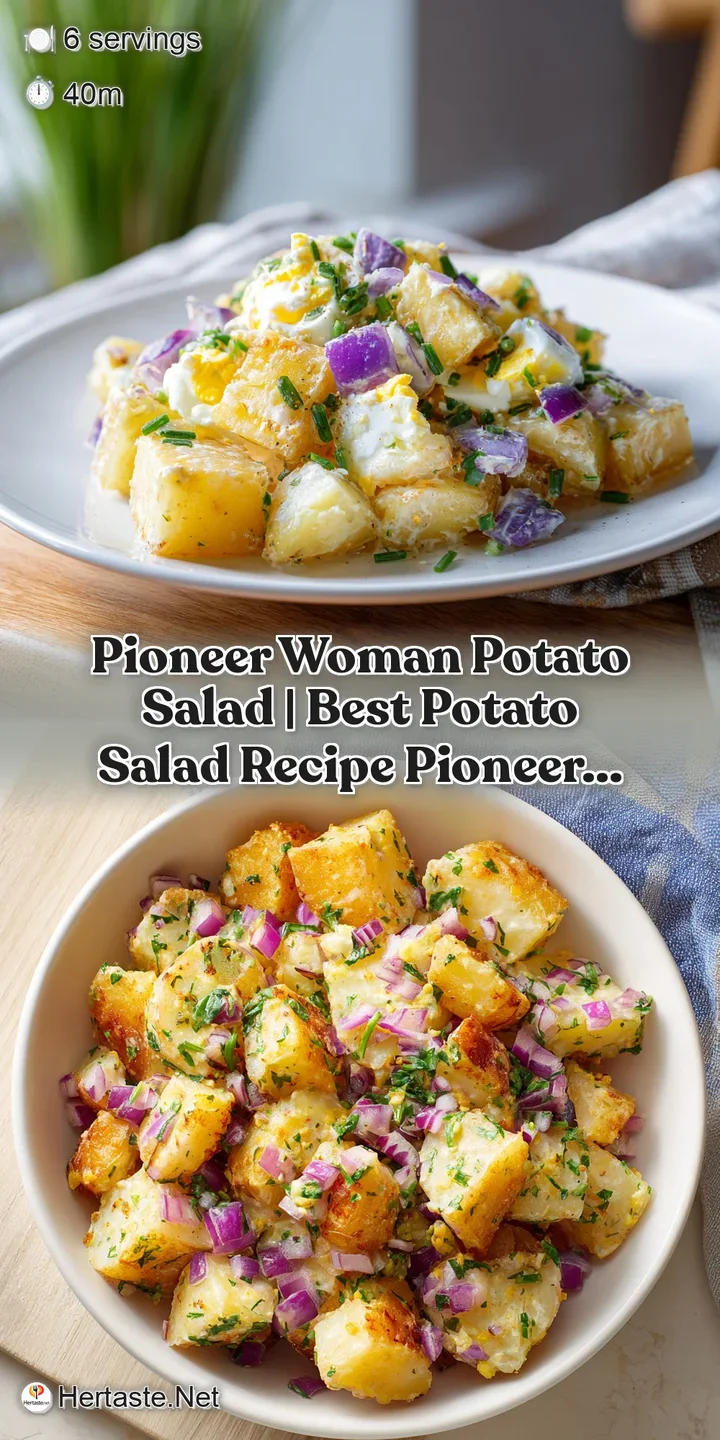 Close-up of rich, velvety potato salad featuring smooth creamy dressing and crisp bits of celery and red onion.