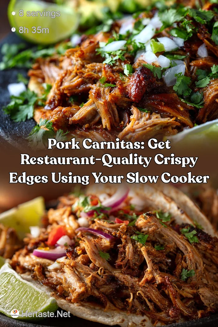 Pork Carnitas: Get Restaurant-Quality Crispy Edges Using Your Slow Cooker
