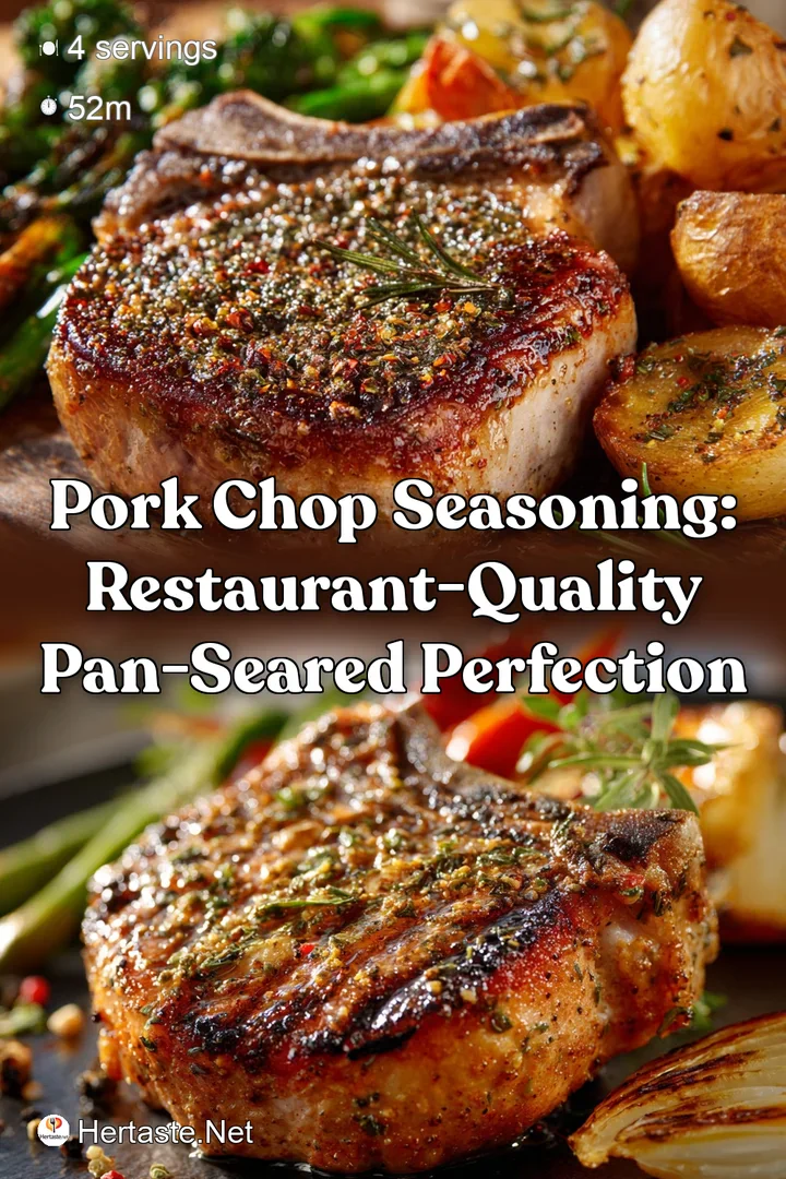 Pork Chop Seasoning: Restaurant-Quality Pan-Seared Perfection