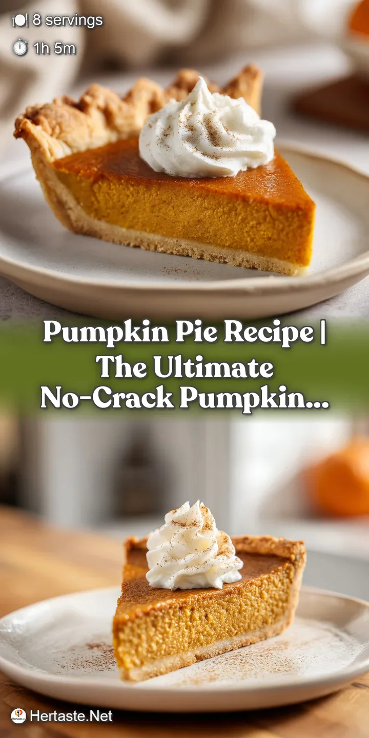 Close-up of a smooth, velvety pumpkin pie filling with a slightly browned edge.